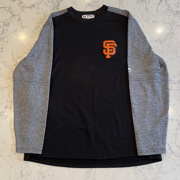 Majestic Other - Majestic ThermaBase San Francisco Giants On Field Tech Pullover - Mens XL